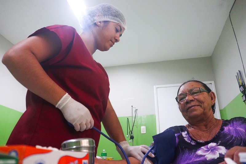 Hiperdia: moradores do Parque Residencial elogiam mutirão de prevenção e controle do diabetes realizado pela Prefeitura de Juazeiro