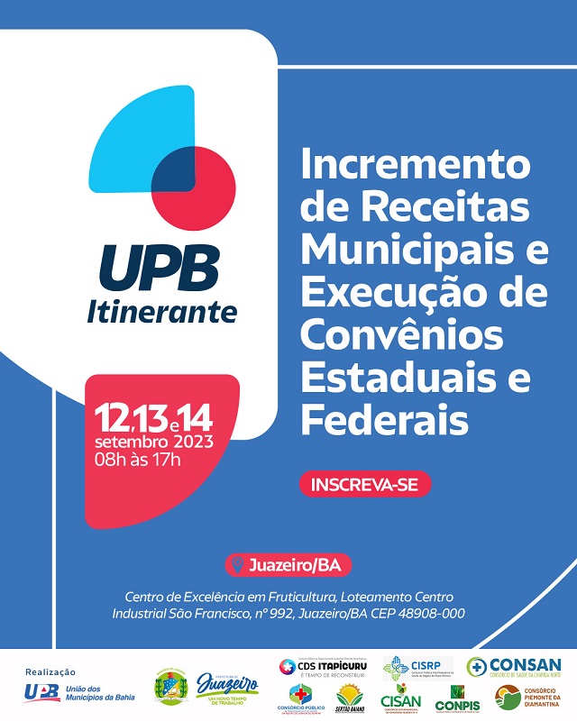UPB Itinerante em Juazeiro começa nesta terça (12)