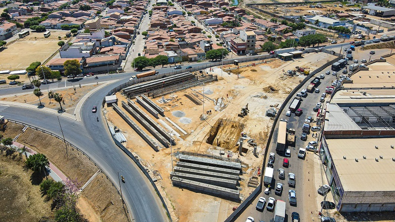 Obras da Travessia Urbana seguem em ritmo acelerado com três frentes de trabalho simultâneas