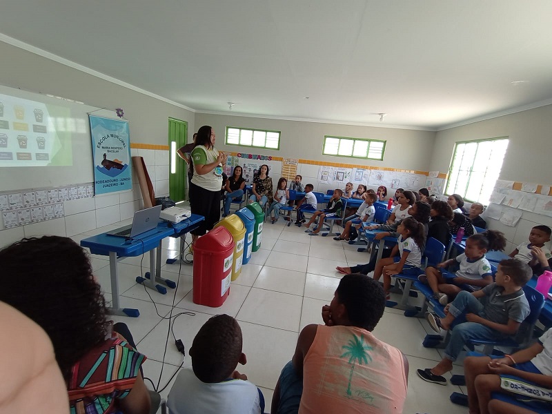 Educação Ambiental em Ação: Prefeitura de Juazeiro realiza atividades educativas para estudantes do Rodeadouro