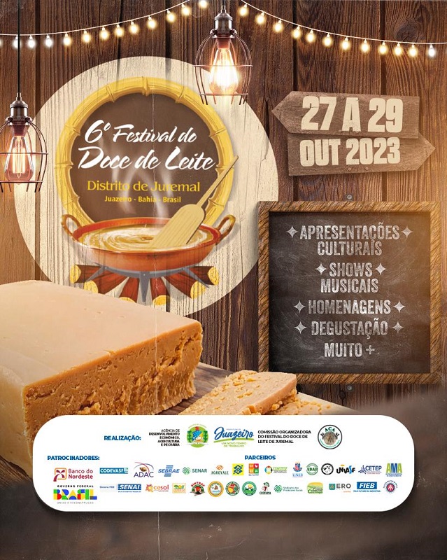 6º Festival do Doce de Leite de Juremal: Estrutura está quase pronta e evento começa amanhã