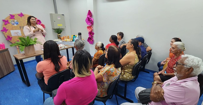 Prefeitura de Juazeiro realiza atividade especial em celebração aos idosos na Policlínica Municipal   
