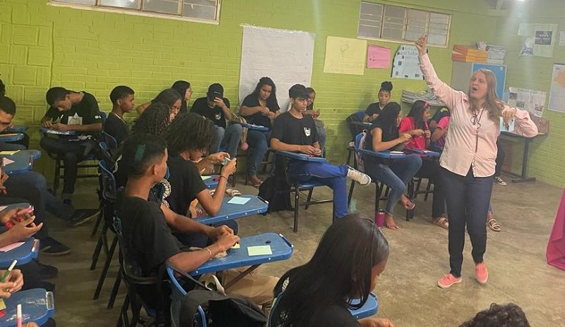 Ação da Prefeitura de Juazeiro motiva estudantes da Escola Municipal Celso Cavalcante de Carvalho