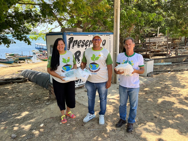 Prefeitura de Juazeiro realiza ação socioambiental em alusão ao 522 anos do Rio São Francisco