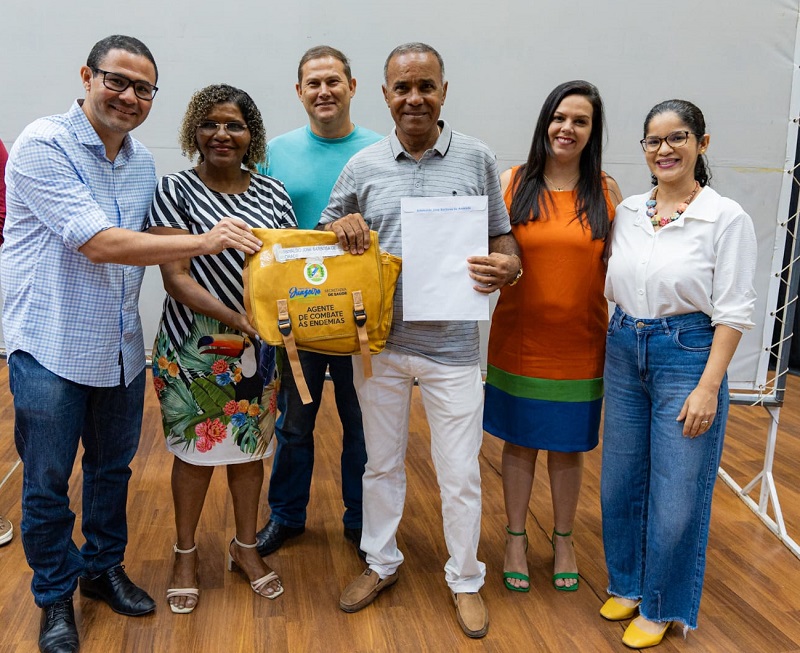 Gestão Suzana Ramos realiza entrega de novo fardamento dos ACS e ACE depois de 14 anos sem receber