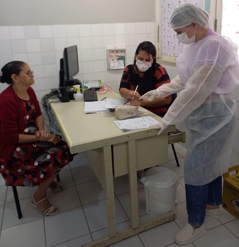 Prefeitura de Juazeiro promove mutirão de preventivo e atualização da caderneta de vacinação na USF CSU neste sábado