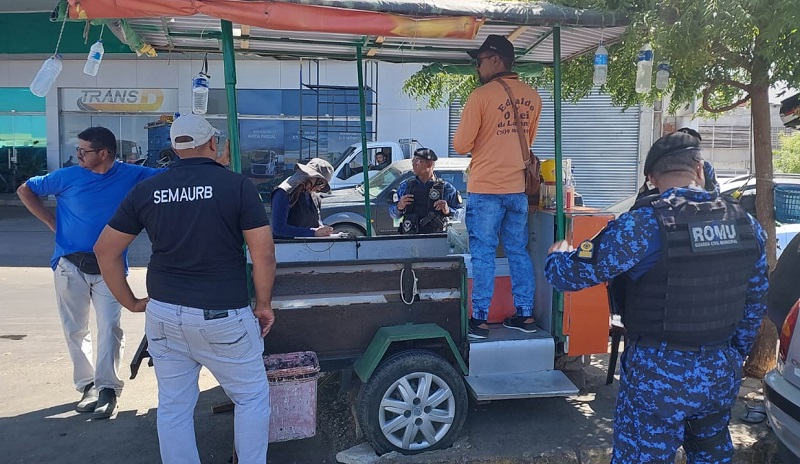 Prefeitura de Juazeiro segue intensificando ações de fiscalização no entorno do Mercado do Produtor