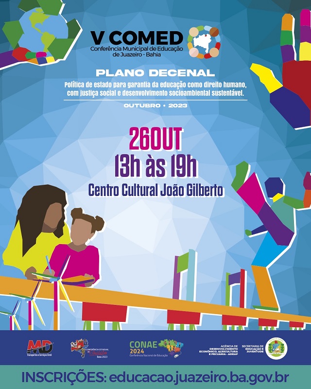 Conferência Municipal de Educação de Juazeiro vai acontecer na próxima quinta-feira (26)