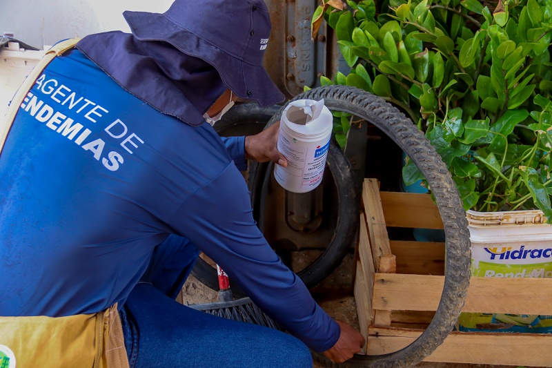 Prefeitura de Juazeiro elimina 17 focos de reprodução do Aedes aegypti durante semana de combate às Arboviroses