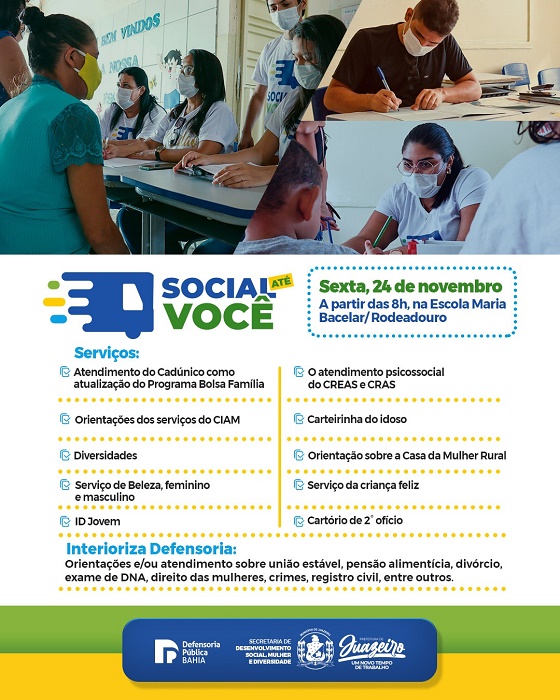 Gestão Suzana Ramos leva programa ‘Social Até Você’ para a comunidade do Rodeadouro nesta sexta-feira (24)