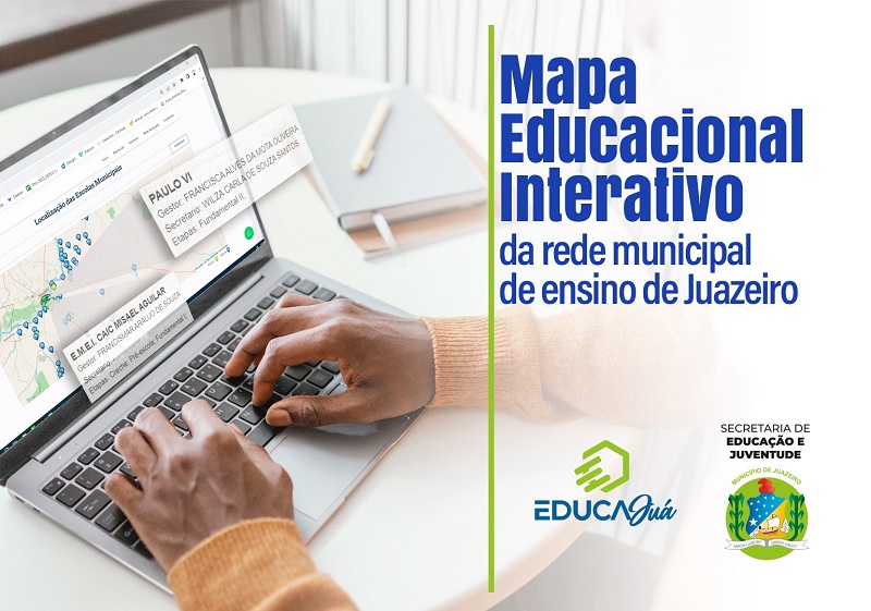 Iniciativa pioneira da gestão Suzana Ramos oferece localização precisa das escolas municipais e facilita ingresso na rede de ensino 