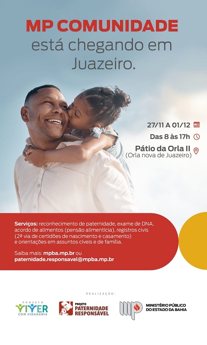 Prefeitura de Juazeiro divulga Projetos ‘Paternidade Responsável’ e ‘Viver com Cidadania’, do MPBA