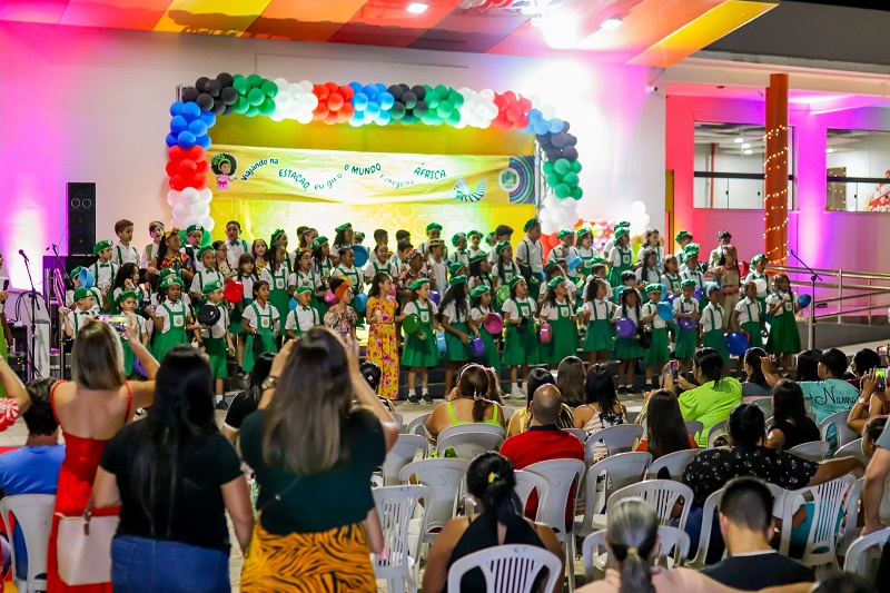 Escola Municipal Estação do Saber comemora 3 anos de fundação e celebra avanços e conquistas obtidos na gestão Suzana Ramos