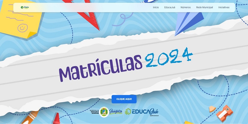 Portal EducaJuá torna matriculas da rede municipal de Juazeiro mais práticas e ágeis