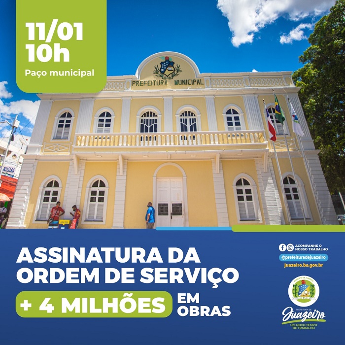 Prefeita Suzana Ramos vai dar ordem de serviço de mais R$ 4 milhões em obras para Juazeiro