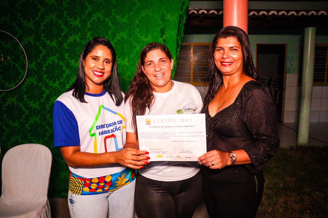 Gestão Suzana Ramos qualifica moradores do Residencial Dr. Humberto Pereira II para mercado de trabalho