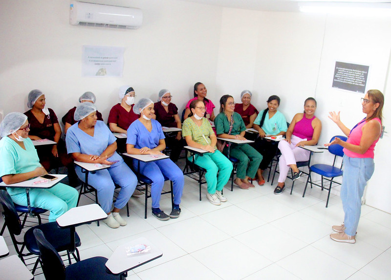 Cuidando com quem cuida: Prefeitura de Juazeiro desenvolve ações de cuidado com os profissionais de saúde da Maternidade Municipal   
