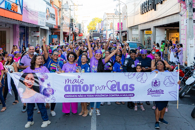Com o tema ‘Mais Amor por Elas’, programação do 8 de Março, da Prefeitura, é elogiado e tem aprovação da mulher juazeirense
