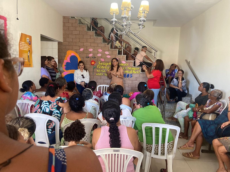 Prefeitura de Juazeiro inicia programação do mês da mulher nos CRAS de Juazeiro