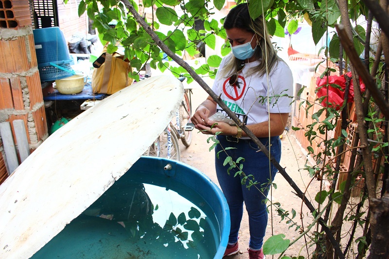 Prefeitura de Juazeiro inspeciona imóveis durante mutirão de visitas no NH1 e NH2