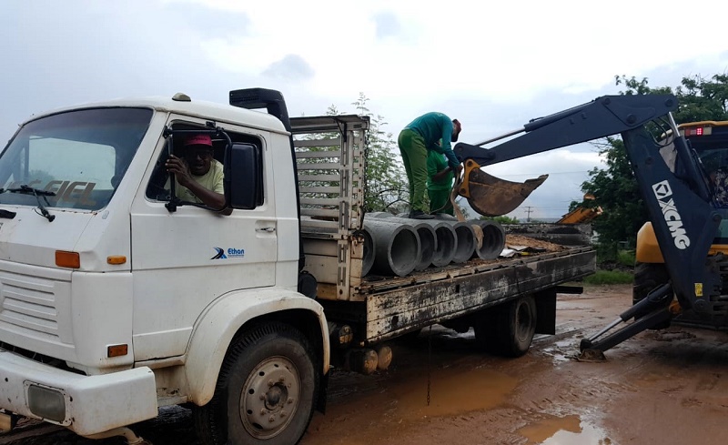 Prefeitura de Juazeiro instalará manilhas nos bairros Monte Castelo e Dom Tomaz