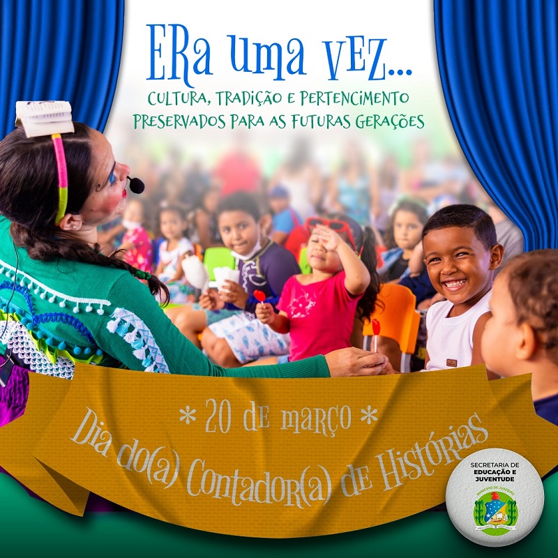 Educação municipal de Juazeiro celebra o Dia Internacional do Contador de Histórias e destaca conteúdos da TV Escola, iniciativa pioneira da gestão Suzana Ramos