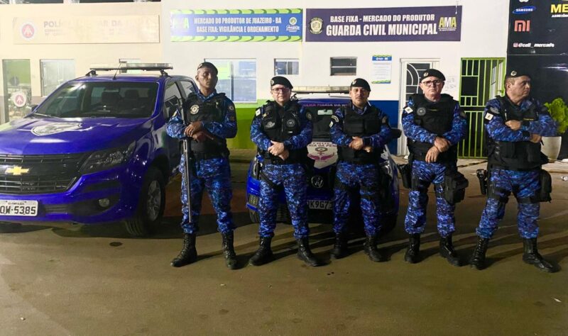 Secretaria de Ordem Pública, PM e PRF realizam operação de segurança no Mercado do Produtor de Juazeiro