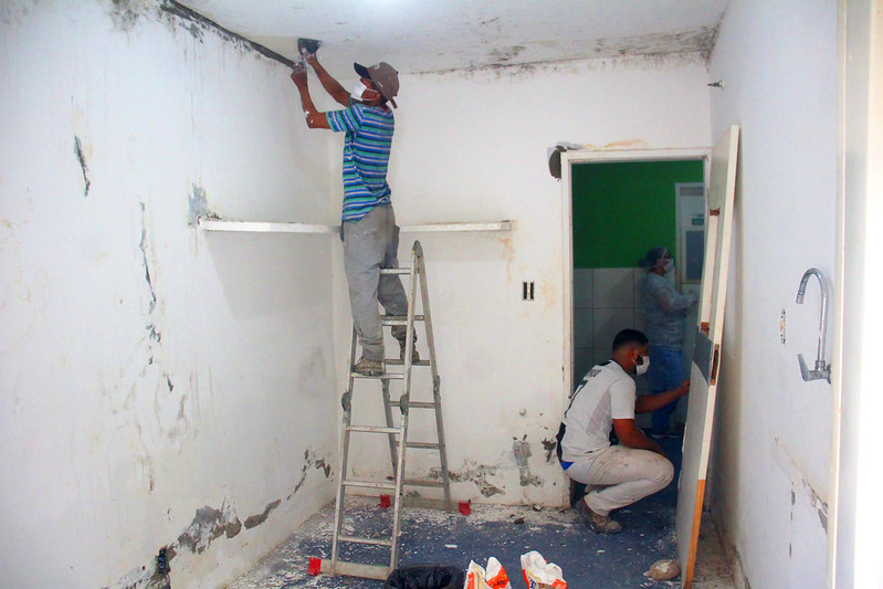 Para dar mais comodidade a usuários e profissionais, Prefeitura de Juazeiro realiza requalificação na UPA