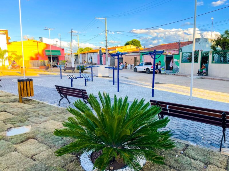 Gestão Suzana Ramos se prepara para entregar mais uma praça no bairro Dom José Rodrigues 