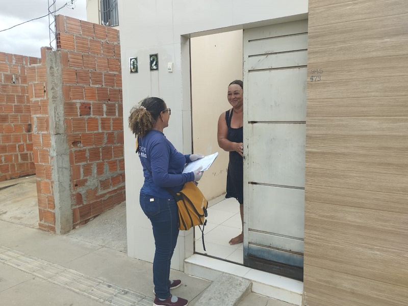 Prefeitura de Juazeiro vistoria mais de 1 mil imóveis em mutirão de combate à dengue no Residencial Juazeiro l no final de semana