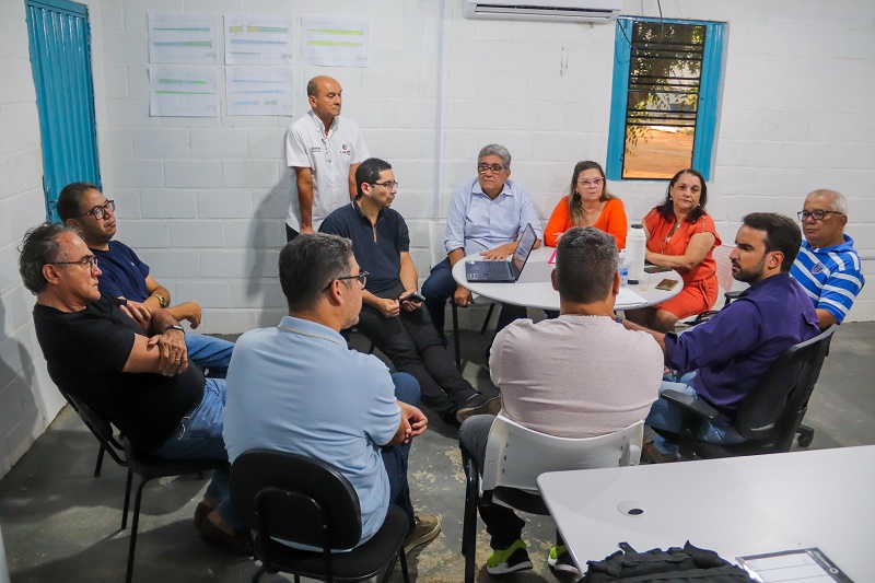 Prefeitura de Juazeiro se reúne com representantes do Rotary Club e empresa para buscar minimizar os impactos da obra da Travessia Urbana