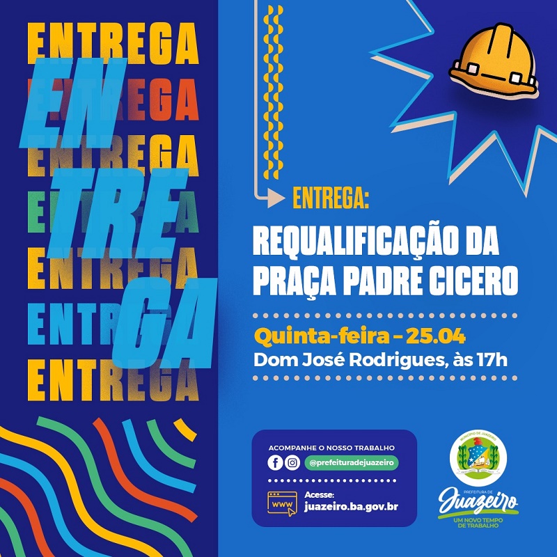 Gestão Suzana Ramos vai entregar mais uma praça no bairro Dom José Rodrigues nesta quinta-feira (25)
