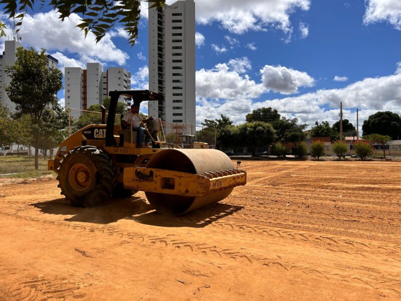 Prefeitura de Juazeiro realiza revitalização em área de lazer do bairro Cajueiro
