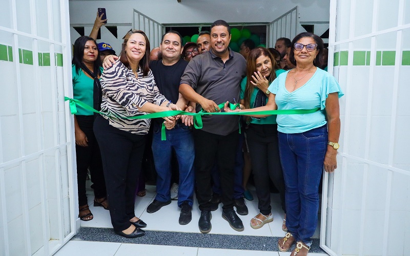 Prefeita Suzana Ramos entrega 61ª escola requalificada e ampliada e assina ordem de serviço para construção de nova escola no Sabiá II, no Salitre