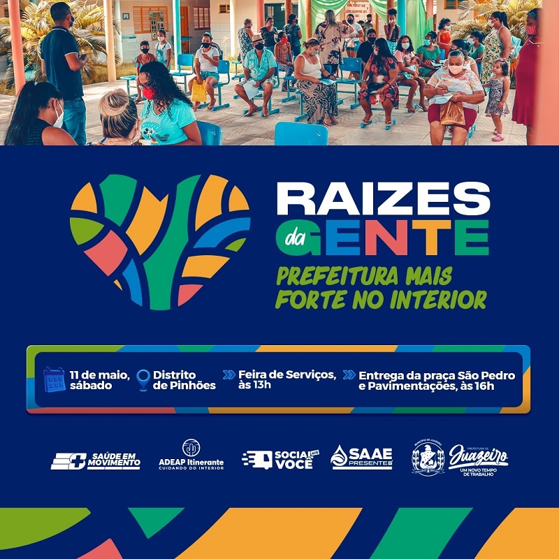 Gestão Suzana Ramos promove neste sábado (11) o evento ‘Raízes da Gente’ e entrega praça e ruas pavimentadas em Pinhões