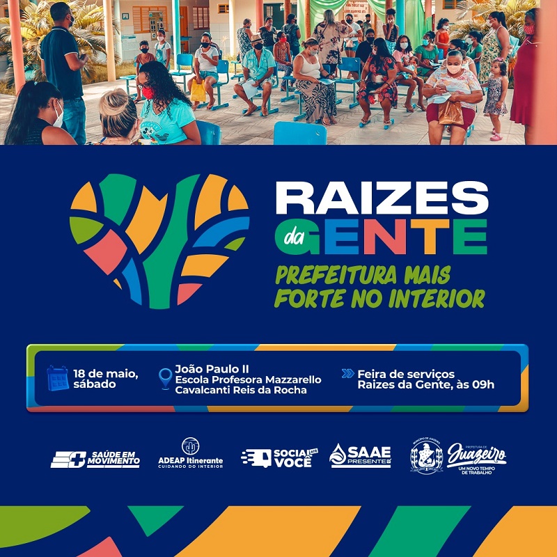 Gestão Suzana Ramos promove a Feira de serviços ‘Raízes da Gente’ no Aniversário do João Paulo II neste sábado (18)