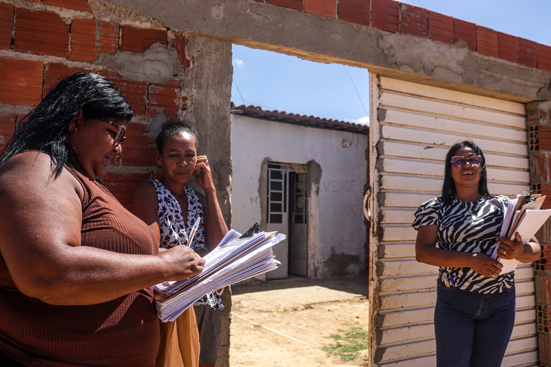 Prefeitura de Juazeiro inicia cadastramento de regularização fundiária urbana no bairro Palmares