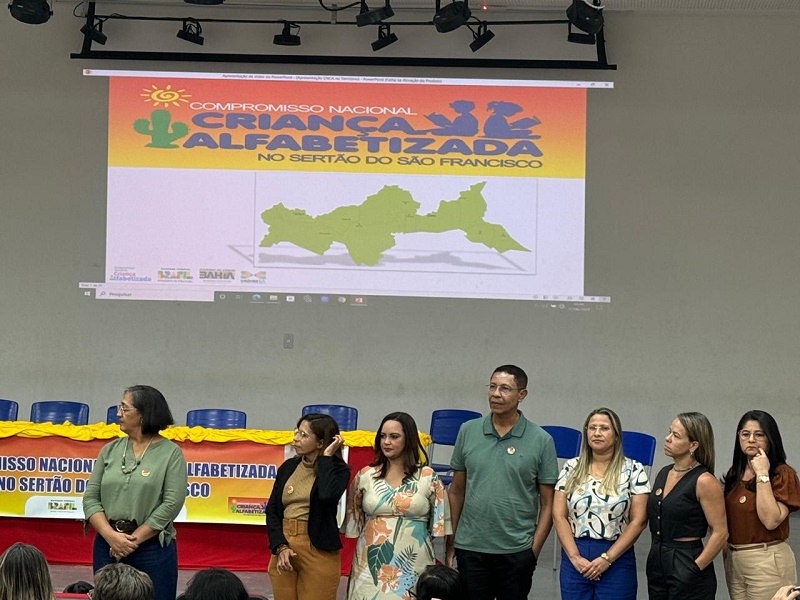Juazeiro é representada em lançamento do Compromisso Nacional Criança Alfabetizada