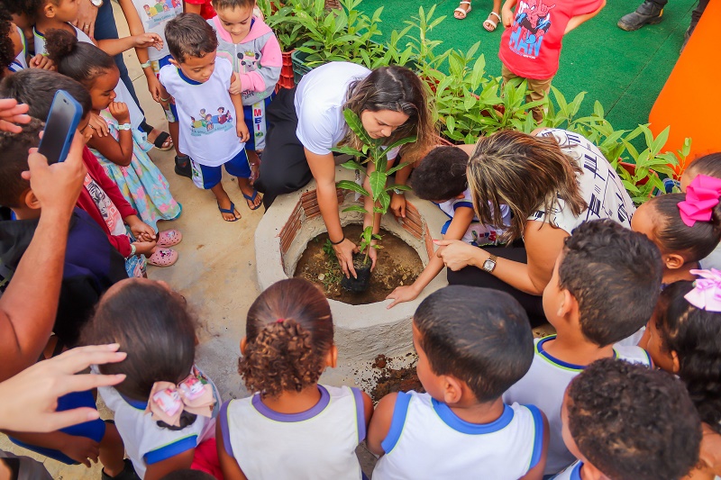 Estudantes da educação infantil de Juazeiro participam de programação alusiva ao Dia do Meio Ambiente