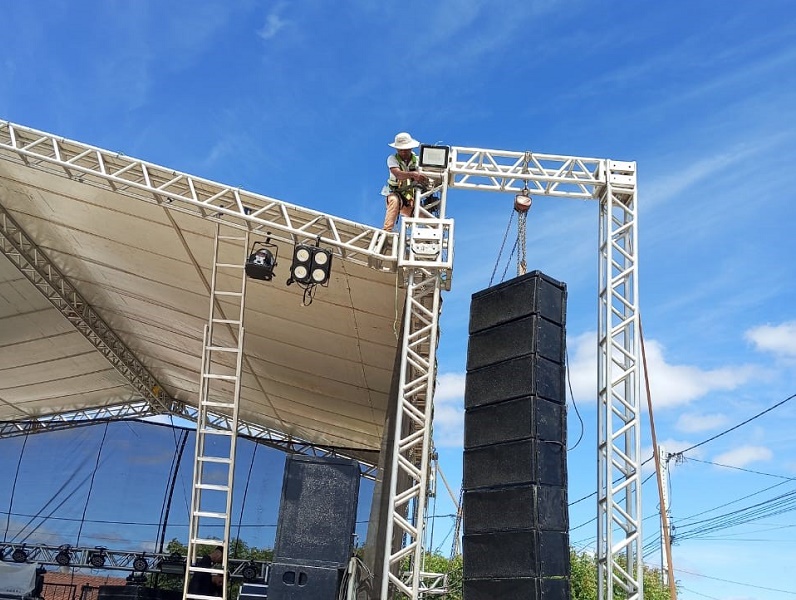 Santo Antônio das Tradições terá reforço das equipes de iluminação e limpeza durante os dias do festejo