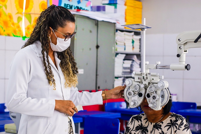 Prefeitura de Juazeiro contabiliza cerca de 1 mil atendimentos oftalmológicos nas UBS no primeiro semestre de 2024