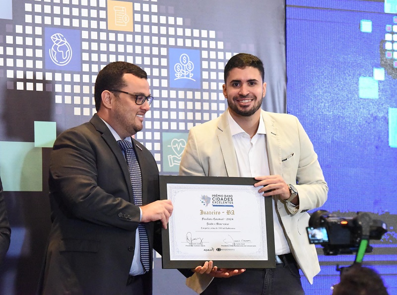 Pela 4ª vez, Juazeiro é a melhor da Bahia em Educação e 2ª colocada em Saúde no prêmio ‘TV Band Cidades Excelentes’