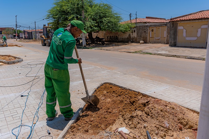 Prefeitura de Juazeiro revitaliza praça no João XXIII, garantindo novo espaço de lazer para a comunidade