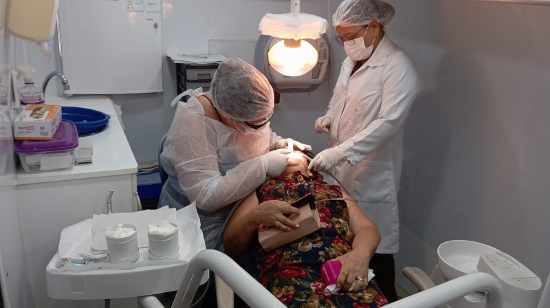 Unidade Móvel Odontológica contabiliza cerca de 3 mil atendimentos de janeiro a outubro de 2024