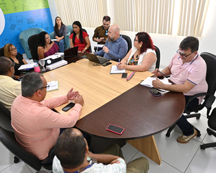 Equipes da Prefeitura de Juazeiro e da Secretaria de Educação do Estado da Bahia discutem demandas da Rede Municipal de ensino