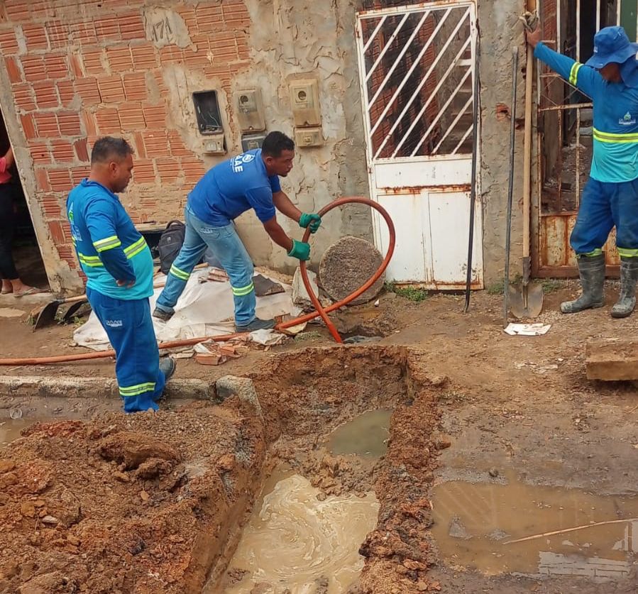 Moradores de Juazeiro contam com o SAAE para reduzir os transtornos causados pelas chuvas