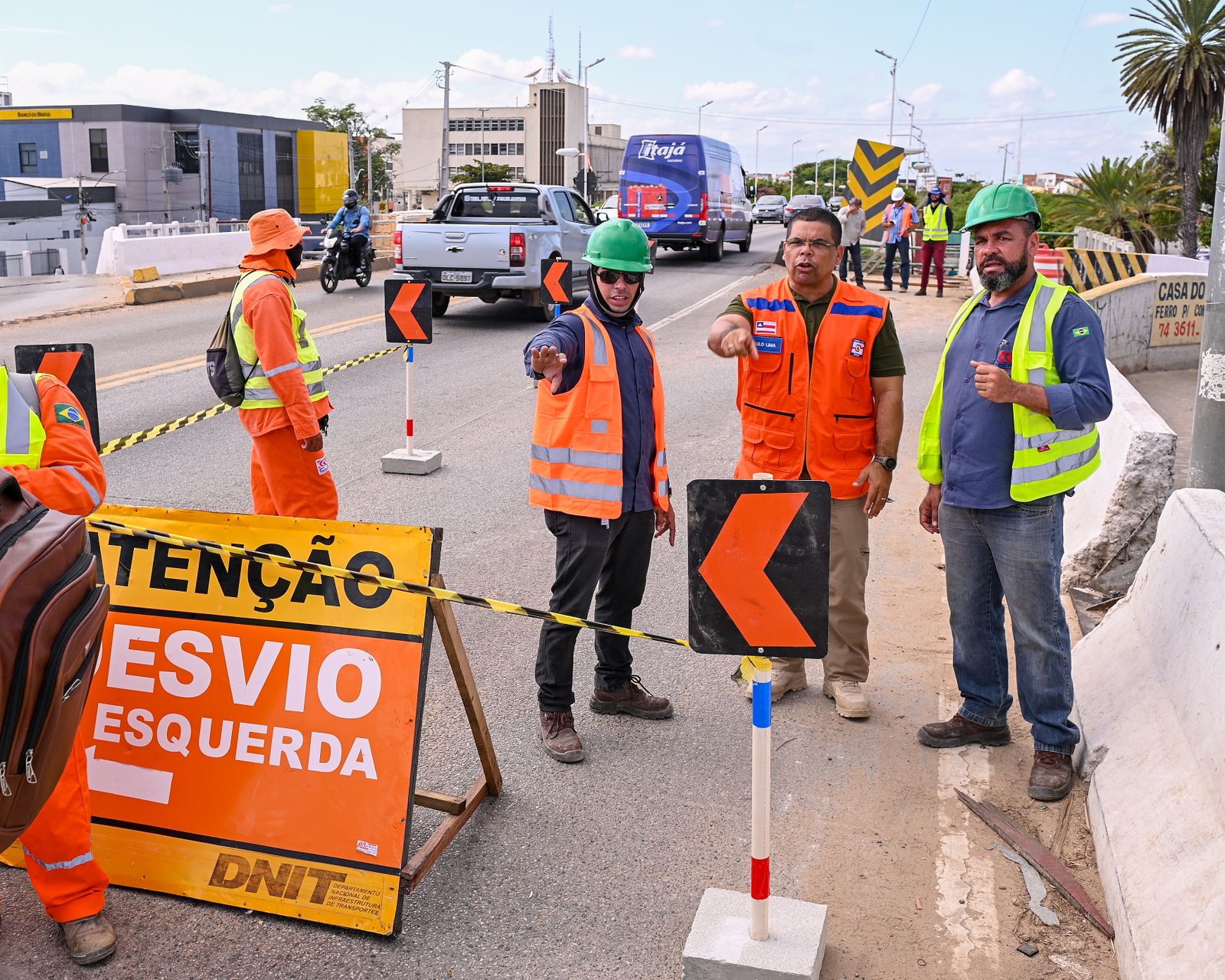 Trânsito flui bem nos primeiros dias de interdição parcial da Ponte Presidente Dutra
