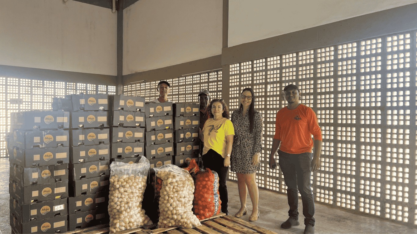 Banco de Alimentos retoma a coleta de frutas e verduras que serão doadas às famílias de Juazeiro