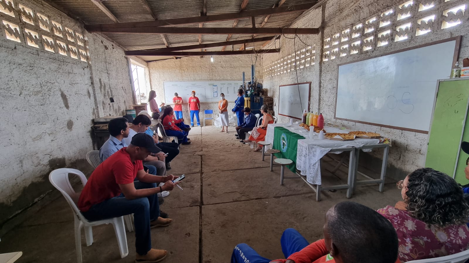  SAAE reforça parceria com a Cooperativa de Catadores de Materiais Recicláveis de Juazeiro