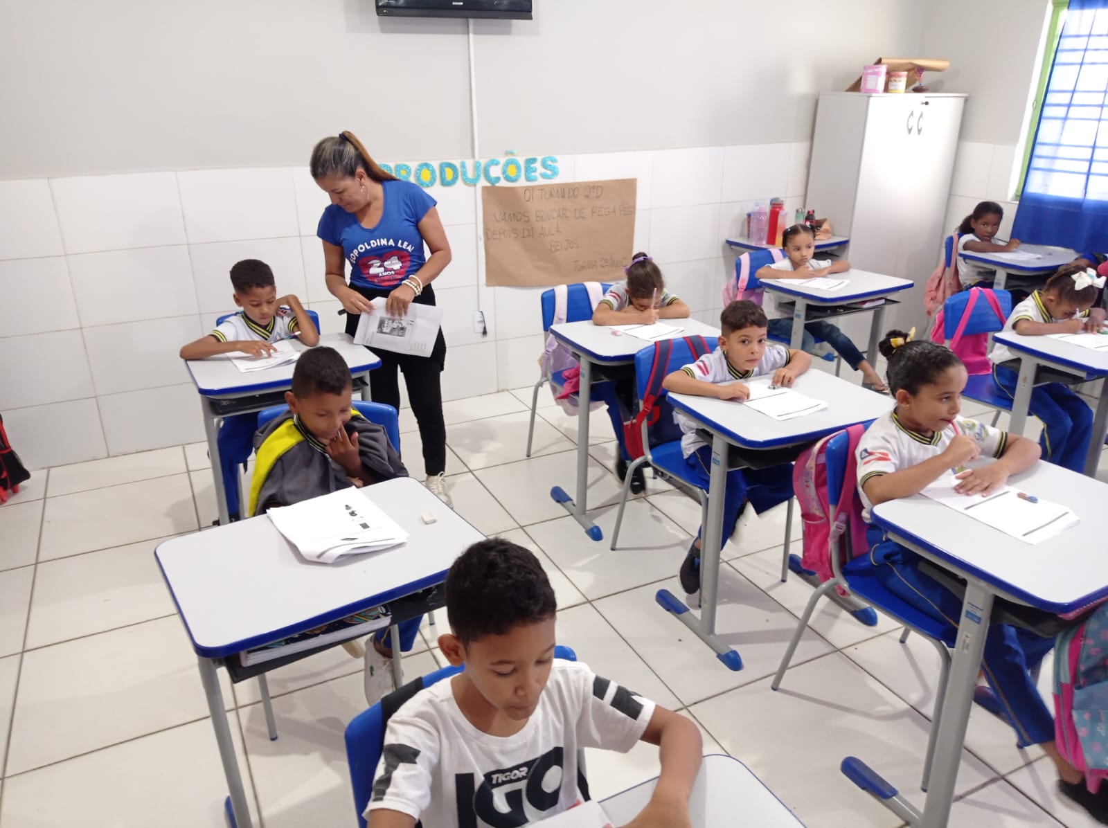 Juazeiro inicia aplicação das provas do Compromisso Nacional Criança Alfabetizada